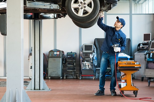 car repair shop