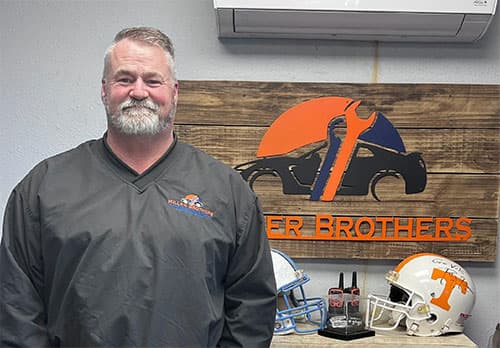 Joe Roberts, Collision Repair Shop Manager at Miller Brothers Auto Repair and Collision Center.