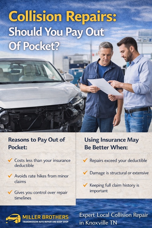 Collision repairs in Knoxville TN