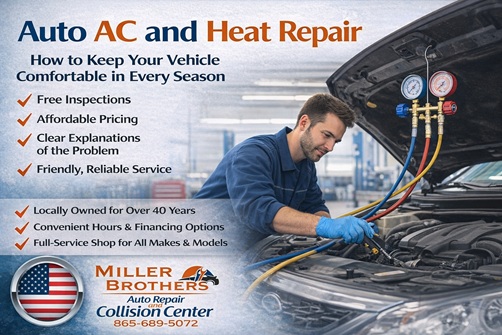 Auto AC and heat repair in Knoxville TN