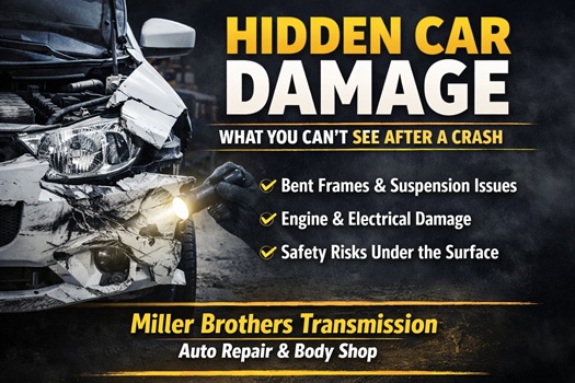 Hidden car damage in Knoxville TN