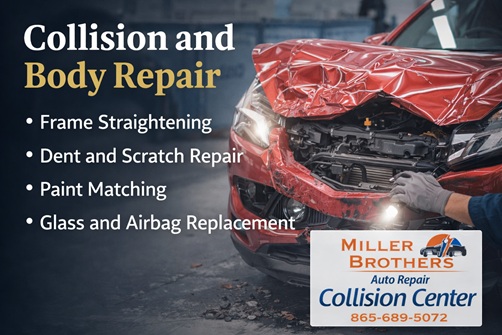collision and body repair in Knoxville TN