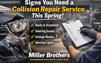 Top Signs Your Car Needs a Collision Repair Service This Spring