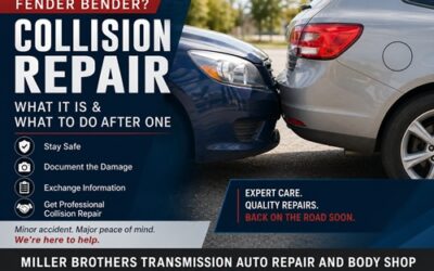 Collision Repair Guide: What Is a Fender Bender & What to Do After One