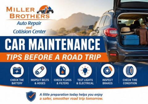 Car Maintenance Tips Before a Road Trip • Miller Brothers Auto Repair